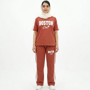ست تیشرت و شلوار زنانه BOSTON کد 11740