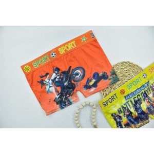 شورت پادار گیاهی پسرانه 9 تا 10 سال کد 8995