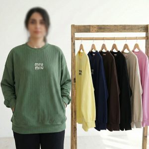 بلوز زنانه ژاکارد miu miu کد 10757