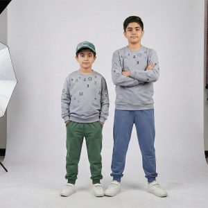 بلوز شلوار پسرانه حروفی کد 10947