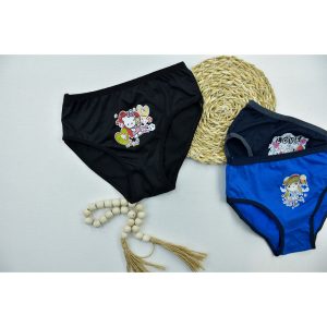شورت دخترانه اسلیپ چاپی 3 تا 8 سال کد 8545